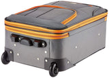 Rockland Luggage 2 Piece Set, Charcoal, One Size