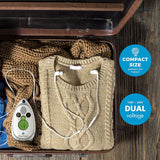 Steamfast SF-717 Mini Steam Iron with Dual Voltage Travel Bag