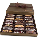 Barnetts Biscotti Cookies Gift Basket / Christmas Gourmet Holiday Chocolate Food / Unique Idea For Him or Her Corporate Gifts, Men Women Families