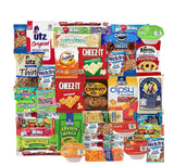 Blue Ribbon Care Package 45 Count Ultimate Sampler Mixed Bars, Cookies, Chips, Candy Snacks Box for Office, Meetings, Schools,Friends
