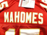 Patrick Mahomes Kansas City Chiefs Signed Autograph Red Custom Jersey #15 JSA