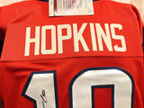 DeAndre Hopkins Houston Texans Signed Autograph Red Custom Jersey JSA