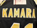 Alvin Kamara New Orleans Saints Signed Autograph Black Custom Jersey JSA