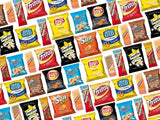 Sweet & Salty Snacks Variety Box, Mix of Cookies, Crackers, Chips & Nuts, 50 Count